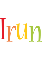 Irun birthday logo