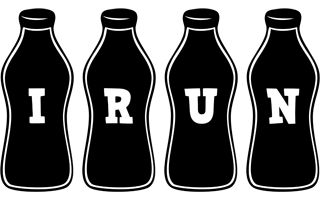 Irun bottle logo