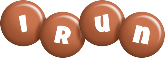 Irun candy-brown logo