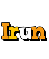 Irun cartoon logo