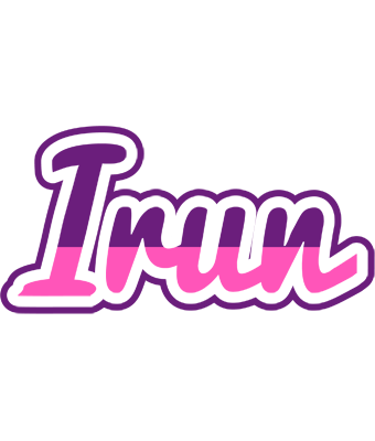 Irun cheerful logo