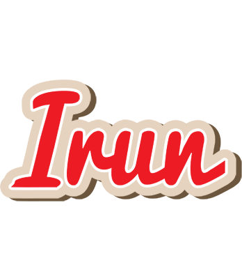 Irun chocolate logo