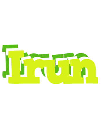 Irun citrus logo
