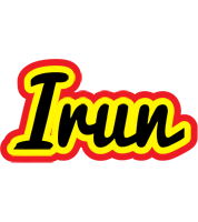 Irun flaming logo