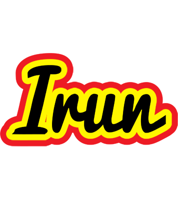 Irun flaming logo