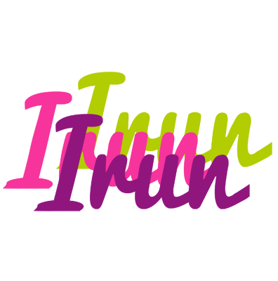 Irun flowers logo
