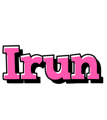 Irun girlish logo