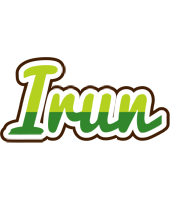 Irun golfing logo