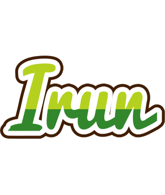 Irun golfing logo