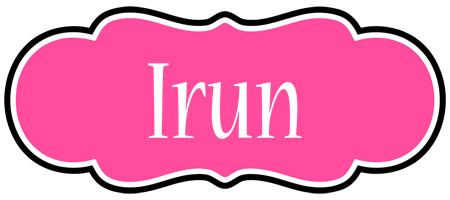 Irun invitation logo