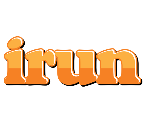 Irun orange logo