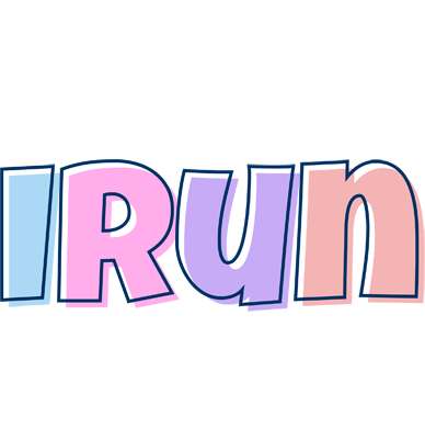 Irun pastel logo