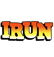 Irun sunset logo