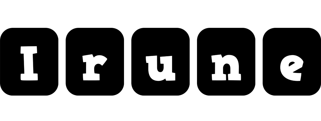 Irune box logo