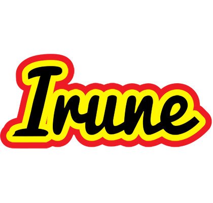 Irune flaming logo