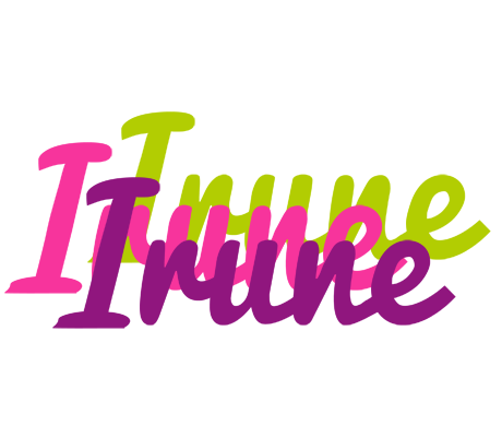 Irune flowers logo