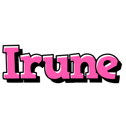 Irune girlish logo