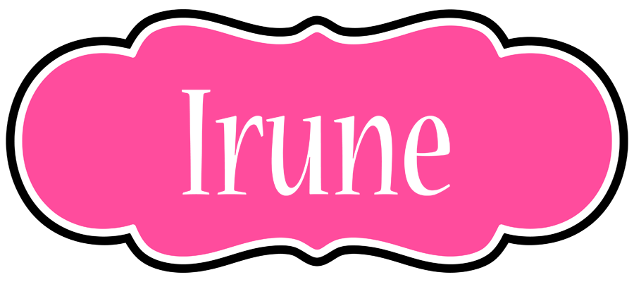 Irune invitation logo