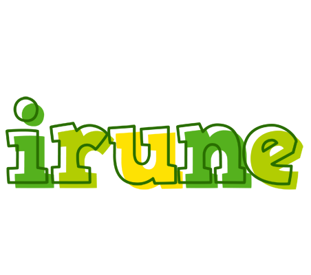 Irune juice logo