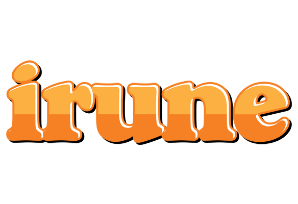 Irune orange logo