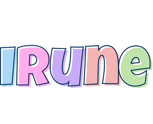 Irune pastel logo