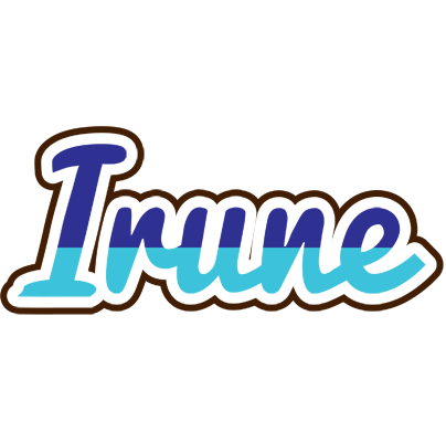 Irune raining logo