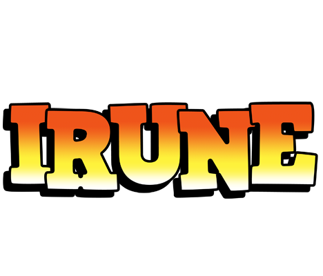 Irune sunset logo