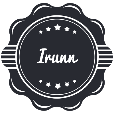 Irunn badge logo