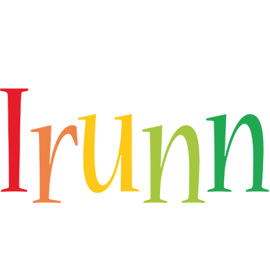 Irunn birthday logo