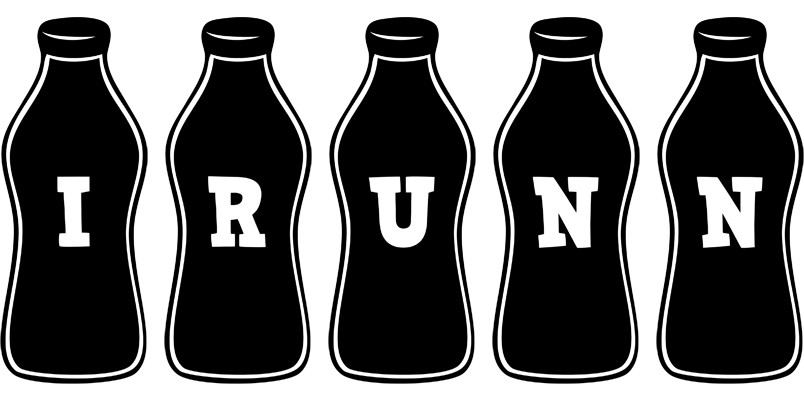 Irunn bottle logo
