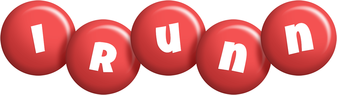 Irunn candy-red logo