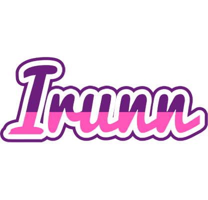 Irunn cheerful logo
