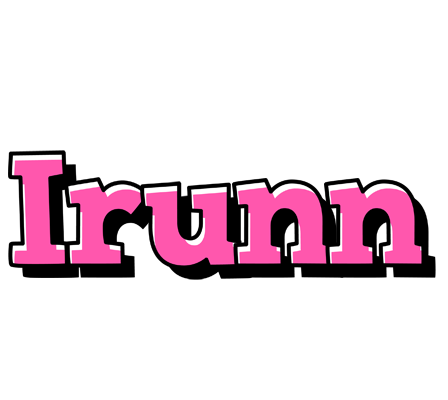 Irunn girlish logo