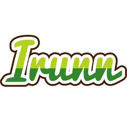 Irunn golfing logo