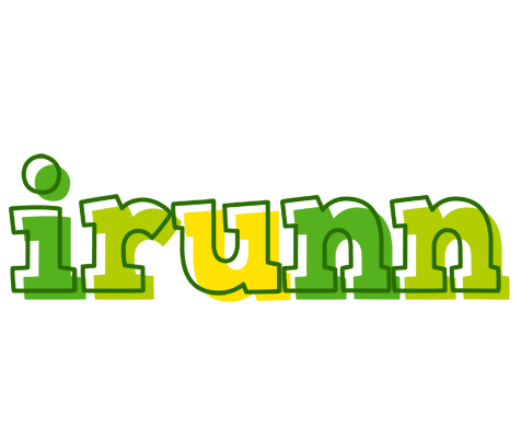 Irunn juice logo