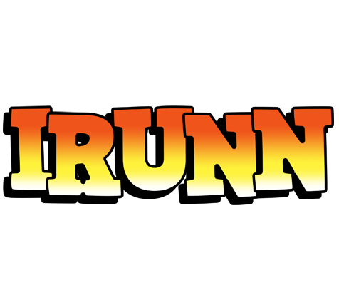Irunn sunset logo