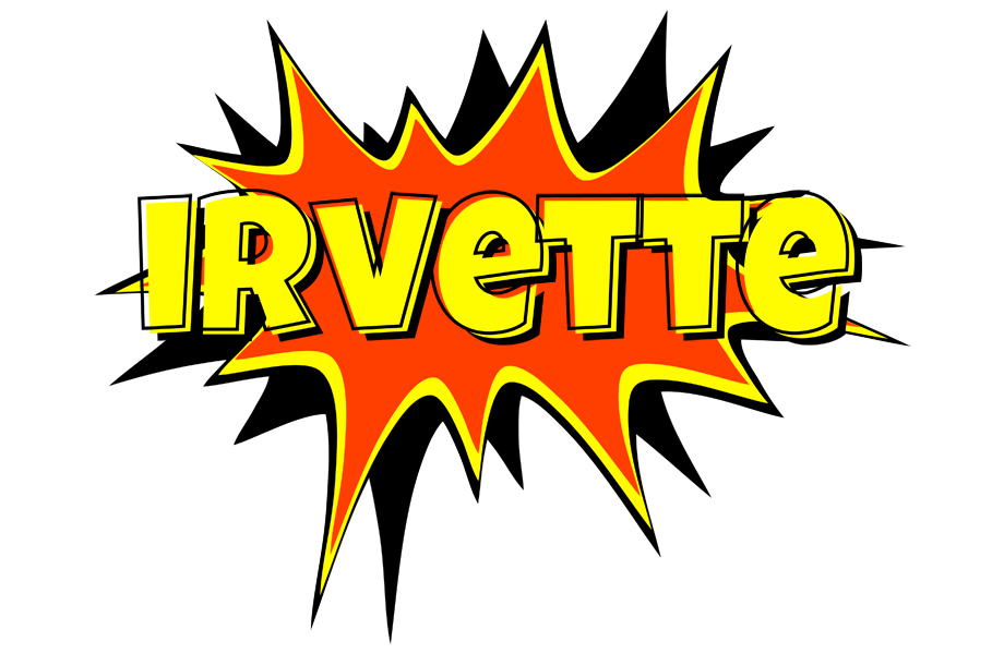 Irvette bazinga logo