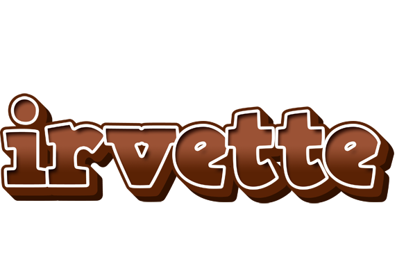 Irvette brownie logo