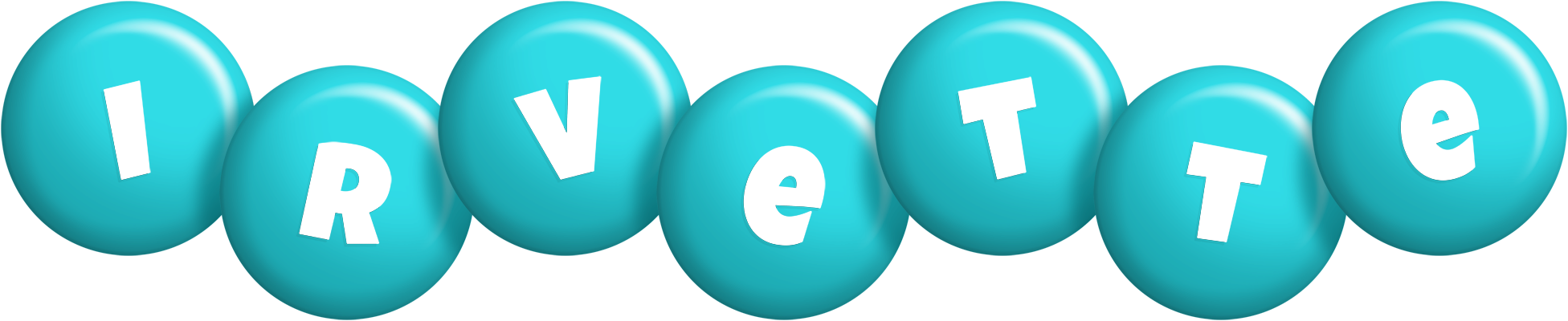 Irvette candy-azur logo