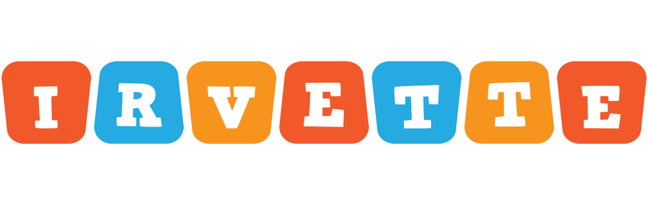 Irvette comics logo