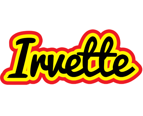 Irvette flaming logo