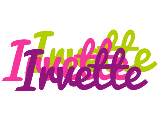 Irvette flowers logo