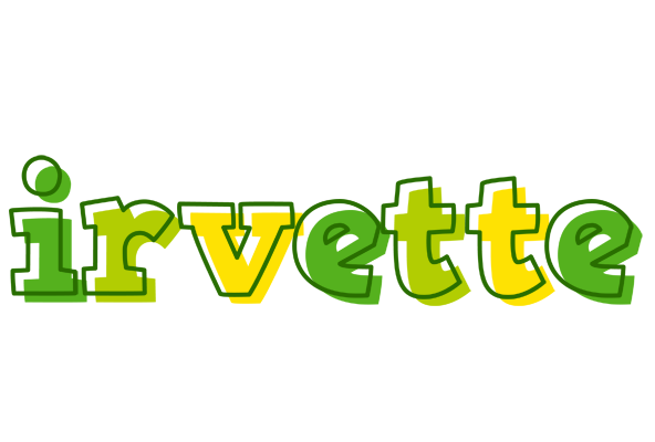 Irvette juice logo