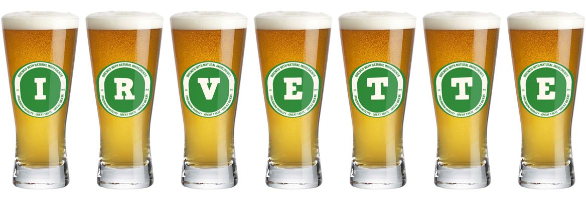 Irvette lager logo