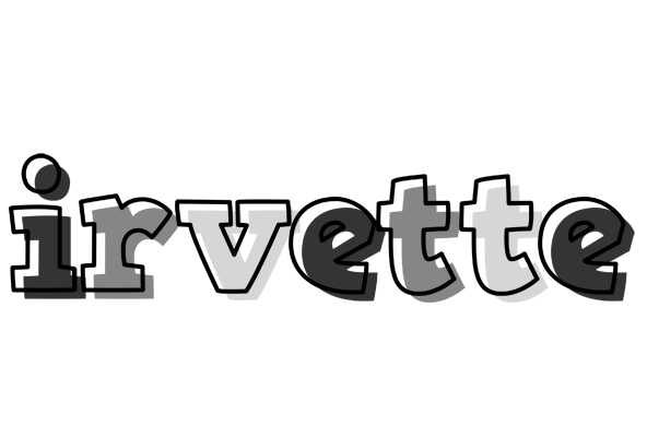 Irvette night logo