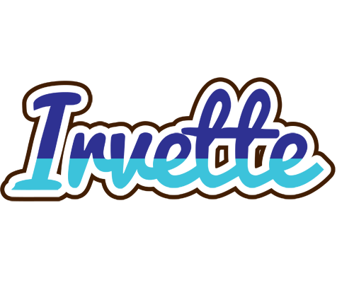 Irvette raining logo