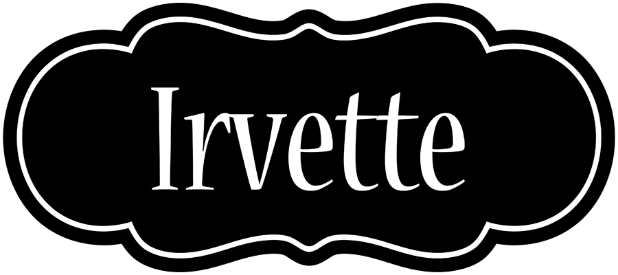 Irvette welcome logo