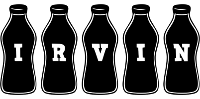 Irvin bottle logo