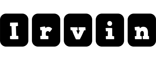 Irvin box logo