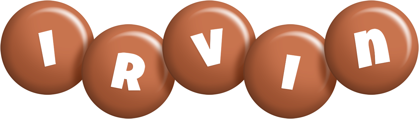 Irvin candy-brown logo